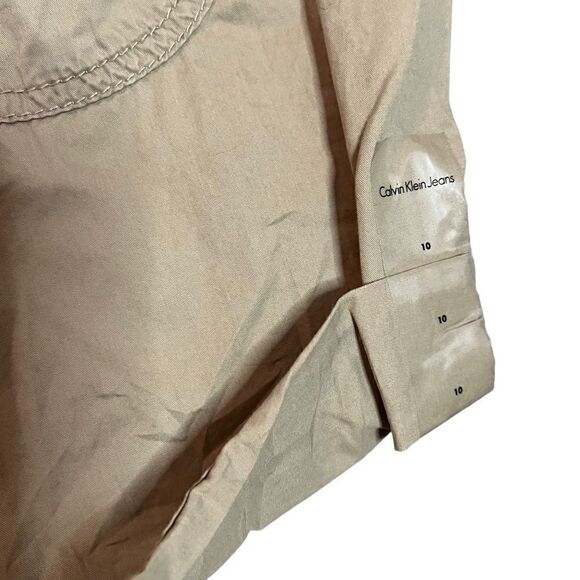 NWT! Calvin Klein jeans biege cargo shorts - Picture 5 of 11
